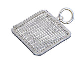 Wire Woven Sterling Silver Pendant