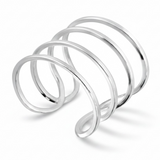 Midi Spring .925 Sterling Silver Ring