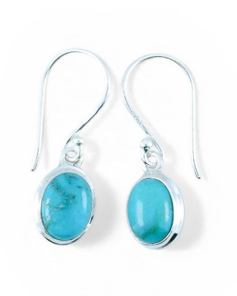 Turquoise Sterling Silver Earrings