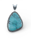 Turquoise Sterling Silver Pendant