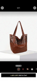 Soft Leather Tote Bag