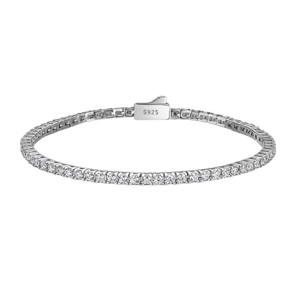 Moissanite S925 Silver Tennis Bracelet