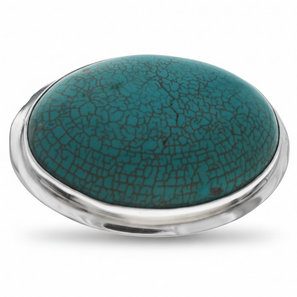 Turquoise Slide .925 Sterling Silver Pendant