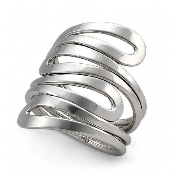 Wired 4 Waves Sterling Silver Ring
