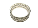 Stretchable Pearl and Cubic Zirconia Bracelet