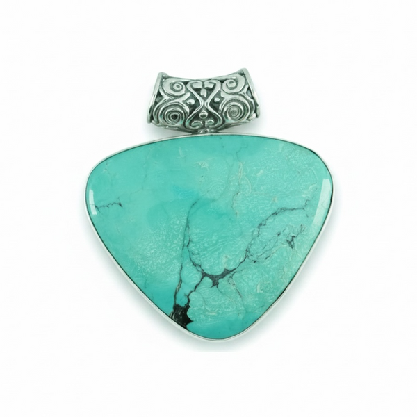 Turquoise Sterling Silver Pendant