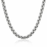 MEN'S STAINLESS STEEL NECKLACE