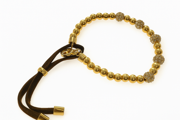 Fashion Gold Bead Necklace