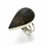 Labradorite Sterling Silver Ring