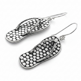 Thong Dotted Sterling Silver Earring