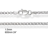 Chain Rolo Chain 1.5mm 600mm 24"