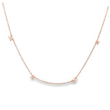 Gold Filled 18k MAMA Letter Necklace (G44)