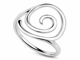 Spiral Sterling Silver Ring