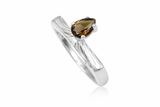 Smoky Quartz Sterling Silver Ring