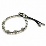 Fashion Silver Colour Bead Necklace