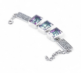 Mystic Quartz Sterling Silver Bracelets