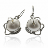 Pearl Silver Jazzy .925 Sterling Silver Earring