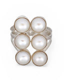 Pearl Sterling Silver Ring