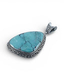 Turquoise Sterling Silver Pendant