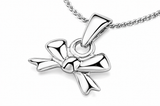 Bow Sterling Silver Charm/Pendant
