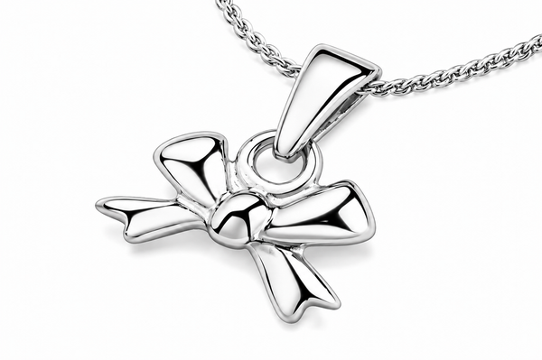 Bow Sterling Silver Charm/Pendant