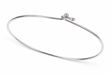 Sterling Silver Loop Knot Bangle