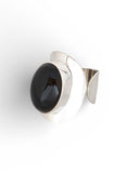 Onyx Sterling Silver Wrap Ring