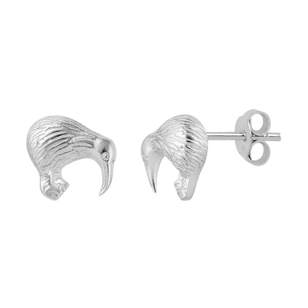 Kiwi Stud .925 Sterling Silver Earrings