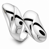 Leaf Wrap Sterling Silver Ring