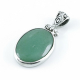 Aventurine Sterling Silver Pendant