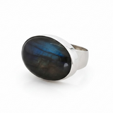 Labradorite Sterling Silver Ring