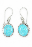 Turquoise Sterling Silver Earrings