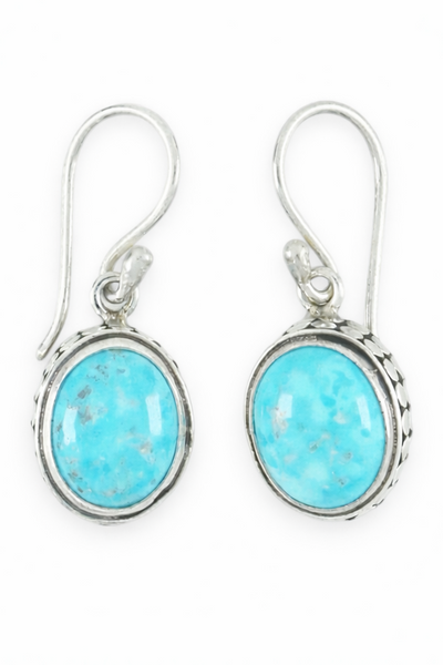 Turquoise Sterling Silver Earrings