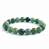 Stone Moss Agate Stone Bracelet