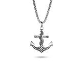 Stainless Steel Anchor Necklace