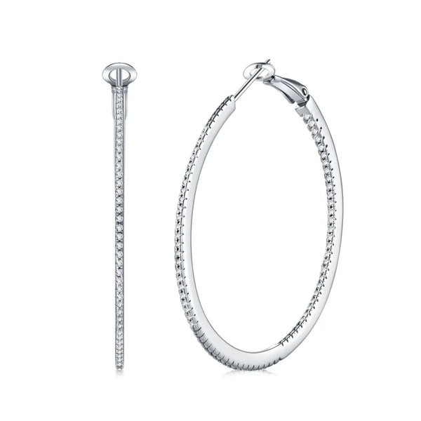 Moisannite S925 Sterling Silver Earrings