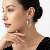Moisannite S925 Sterling Silver Earrings