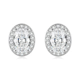 Moisannite S925 Sterling Silver Earrings