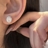 Moisannite S925 Sterling Silver Earrings