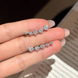 Moisannite S925 Sterling Silver Earring