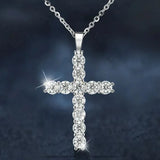 Moisannite S925 Sterling Silver Necklace