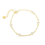 S925 Sterling Silver Micro-Pave Zircon Bracelet