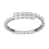Moisannite S925 Sterling Silver Bangle