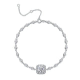 Moissanite S925 Sterling Silver Bracelet