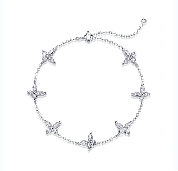 Moisannite S925 Sterling Silver Bracelet