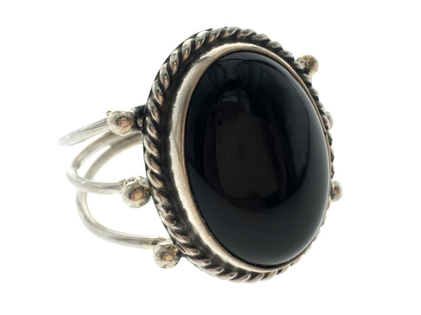 Onyx .925 Sterling Silver Ring