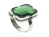 Green Quartz Sterling Silver Ring - Essentially Silver Jewelry