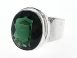 Green Quartz .925 Sterling Silver Ring - Essentially Silver Jewelry