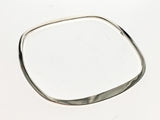 Square Flat 3mm .925 Sterling Silver Bangle