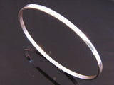 Plain 2mm Band Sterling Silver Bangle - Essentially Silver Jewelry